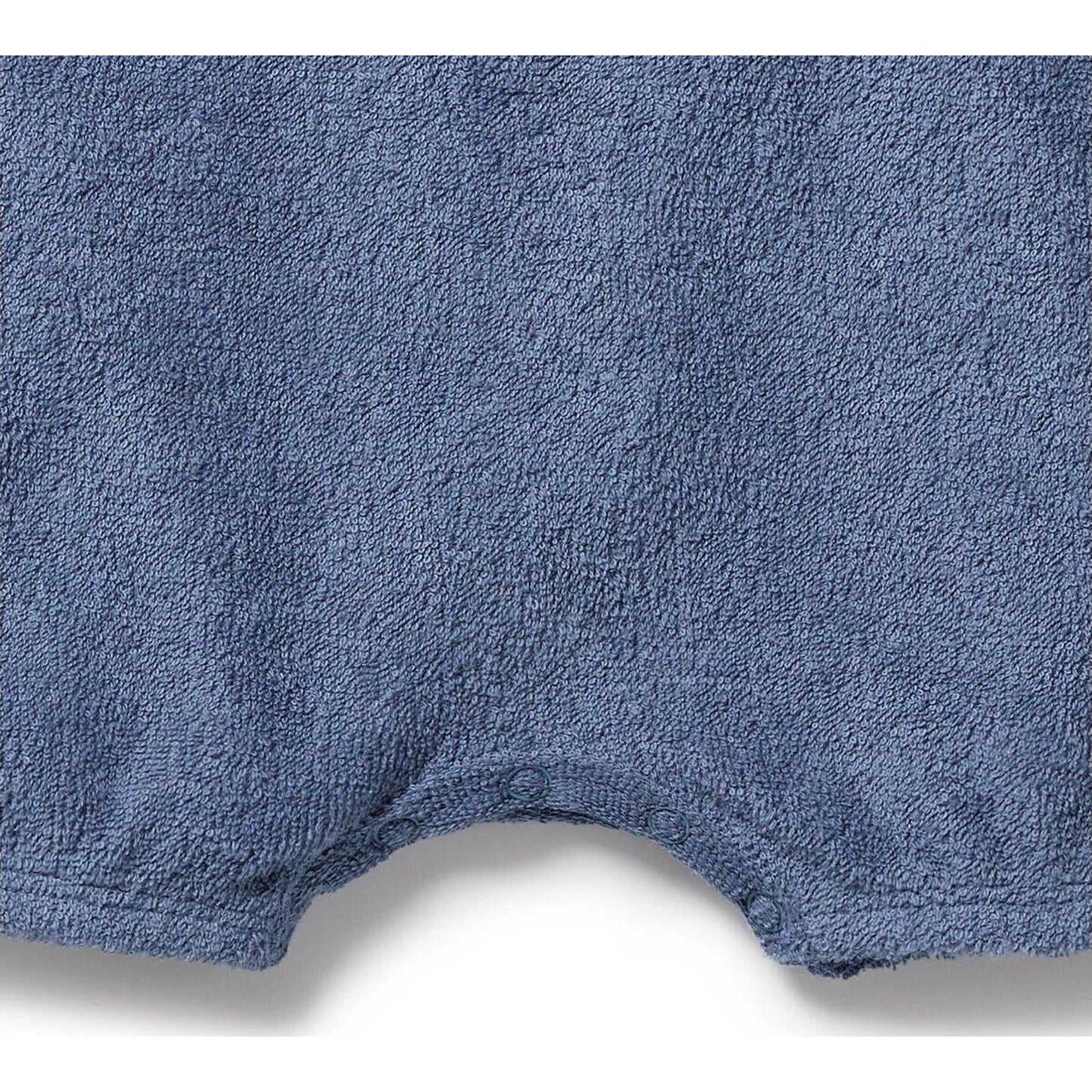 Wilson & Frenchy Deep Blue Organic Terry Growsuit | Aster & Ruby