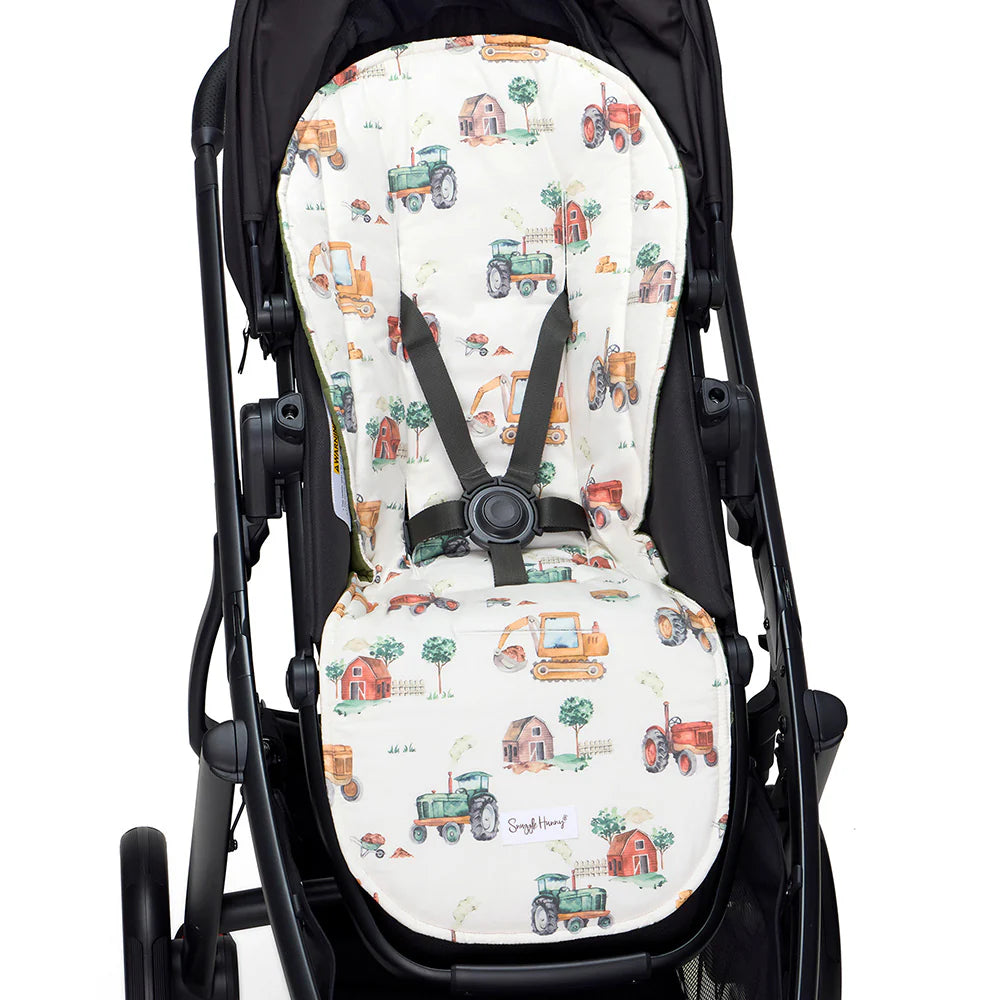 Universal Organic Pram Liner Diggers & Tractors
