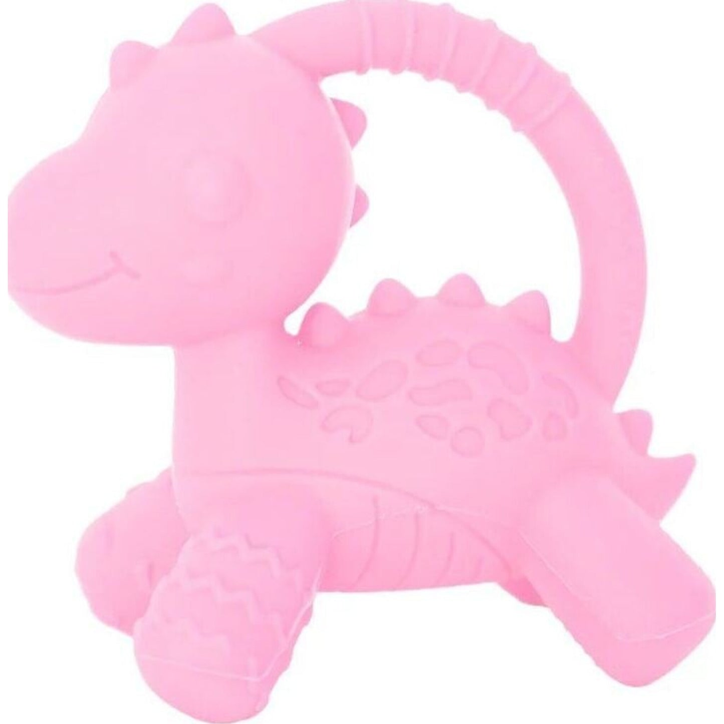 Jellystone Dino Teether Pink | Aster & Ruby