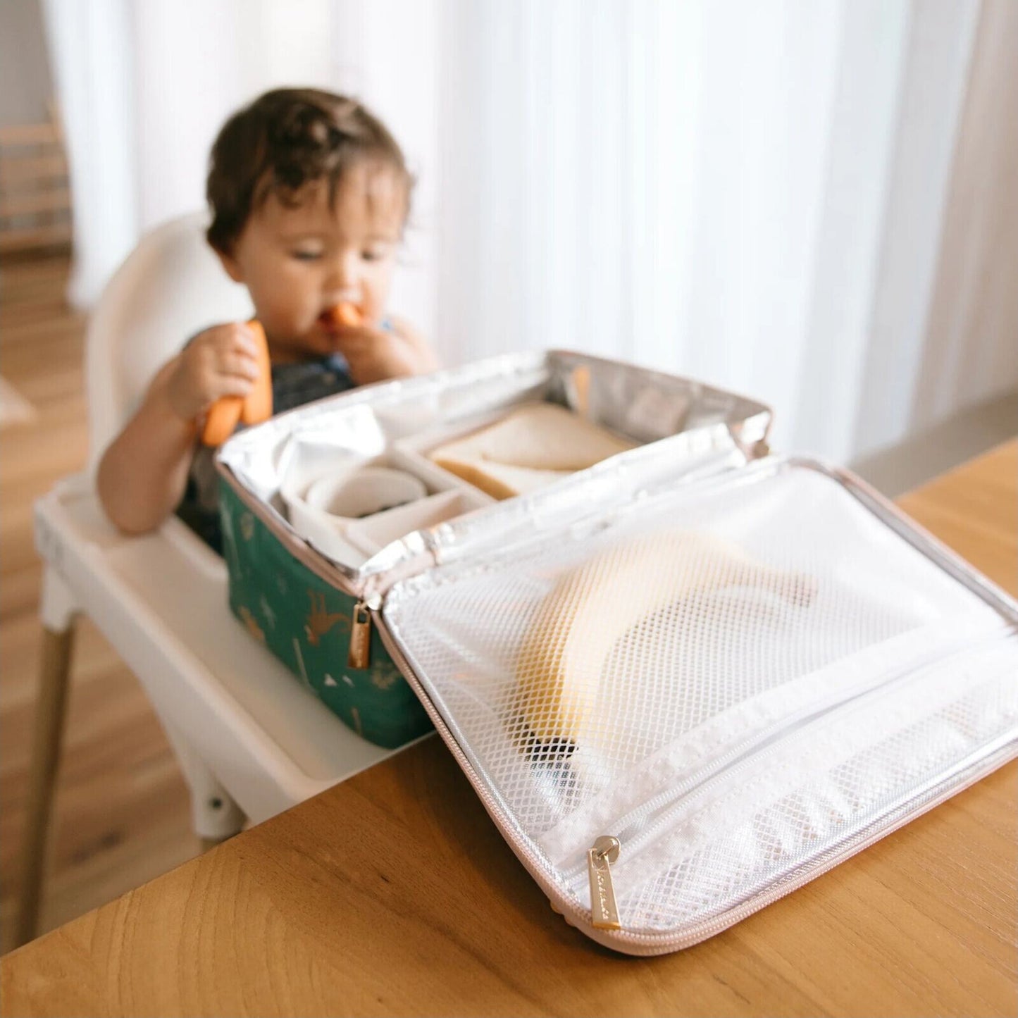 Fox & Fallow Dinos Large Lunch Bag | Aster & Ruby