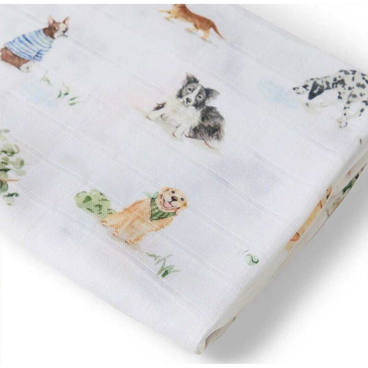 Snuggle Hunny Dog Park Organic Muslin Wrap | Aster & Ruby