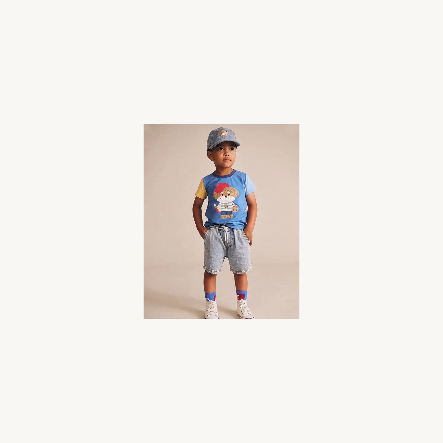 Huxbaby Dreamy Denim Shorts | Aster & Ruby