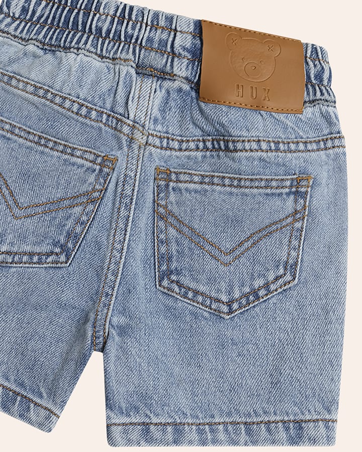 Dreamy Denim Short Overalls - Aster & Ruby
