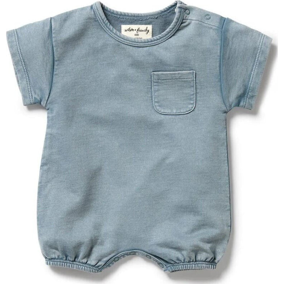 Wilson & Frenchy Dusk Organic Sweat Growsuit | Aster & Ruby