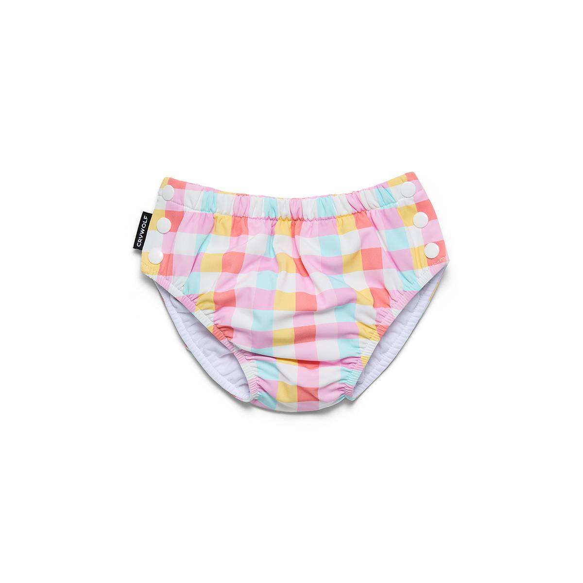 Reusable Swim Nappy Pop Gingham