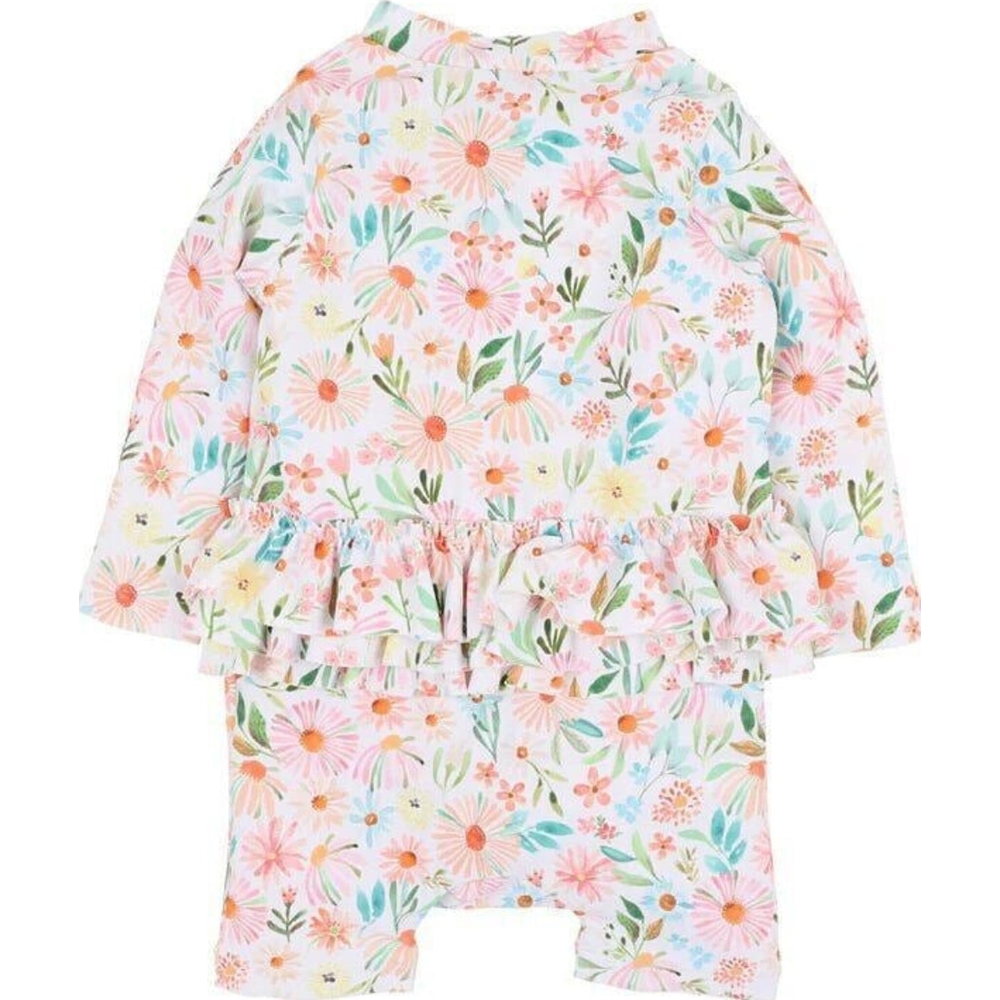 bebe Eliana Print LS Rash Suit | Aster & Ruby