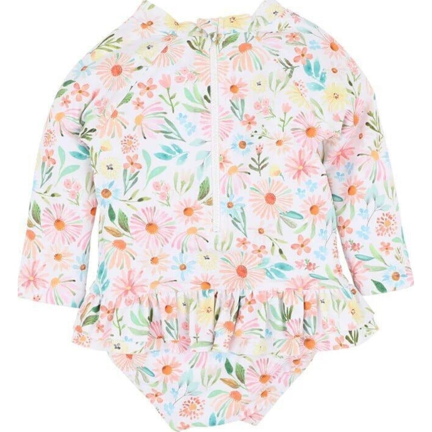 bebe Eliana Print Ls Sunsuit | Aster & Ruby