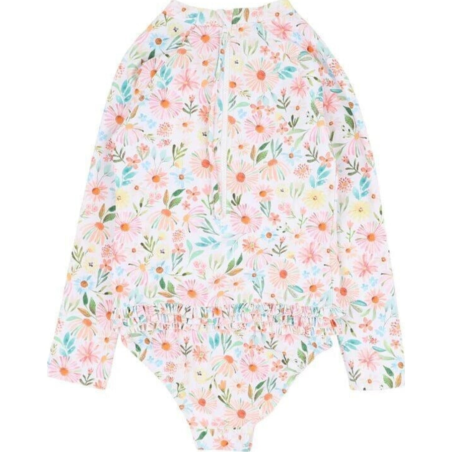 bebe Eliana Print Ls Sunsuit 3–10 Yrs | Aster & Ruby