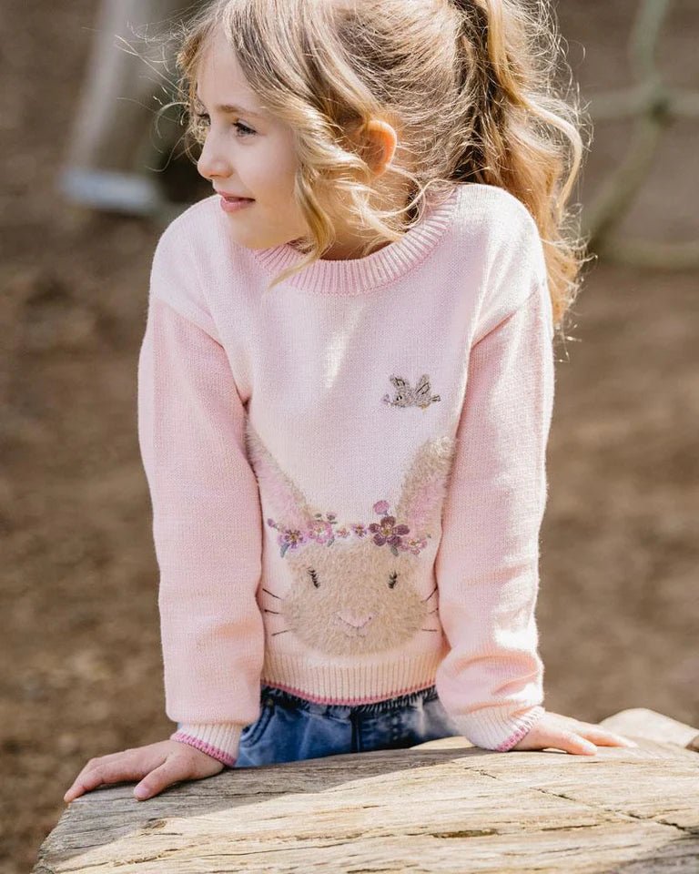 Flossy Bunny Jumper - Aster & Ruby