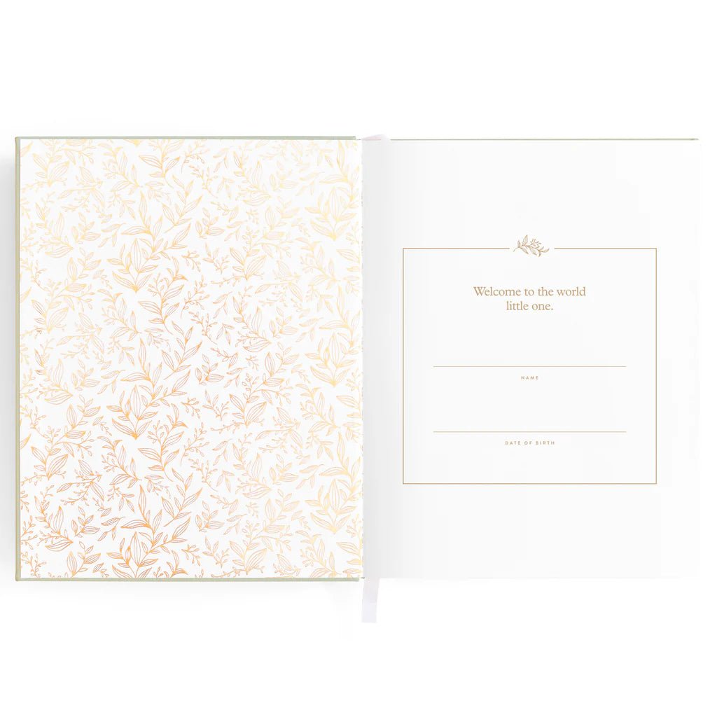 Fox & Fallow Baby Book - Pistachio - Aster & Ruby