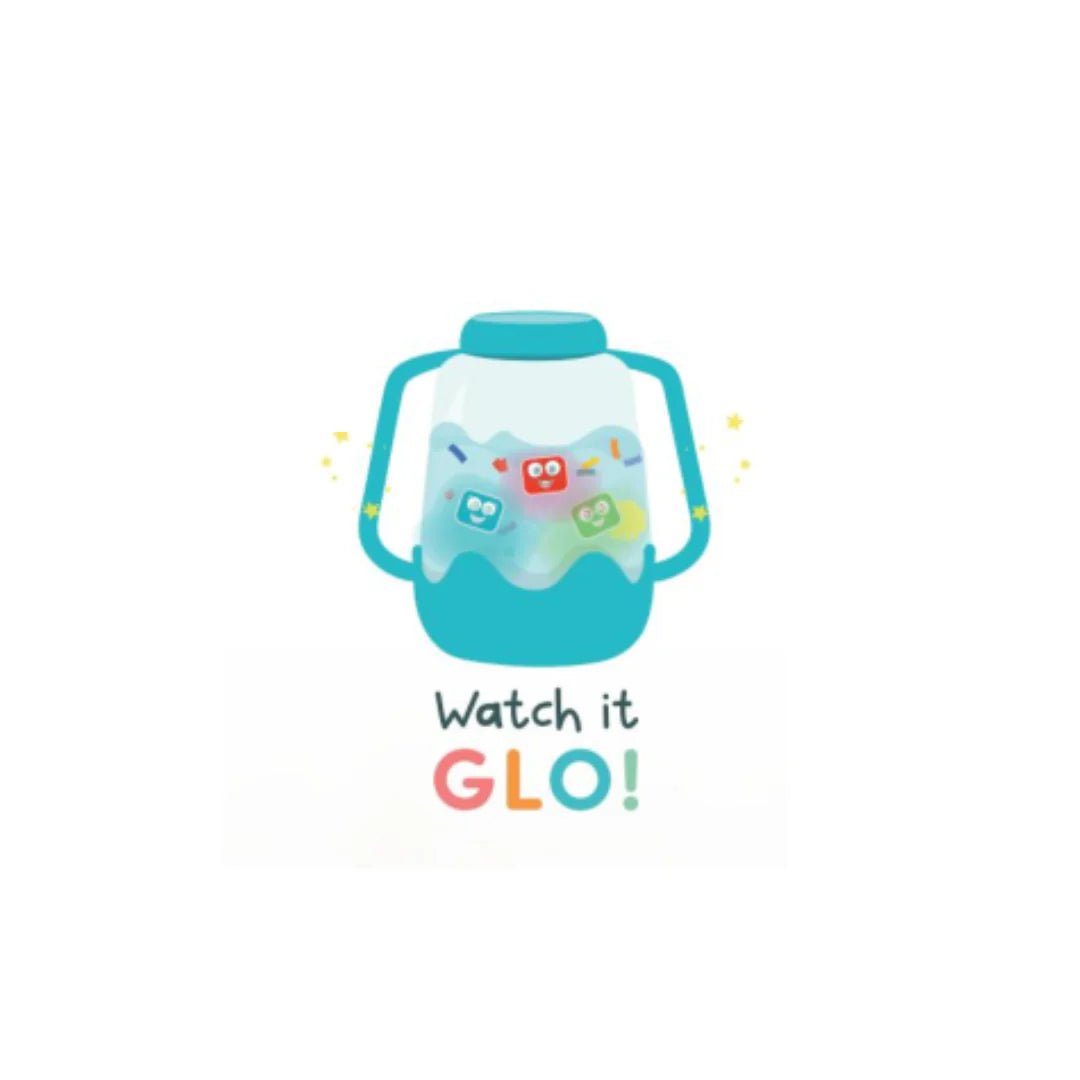 Glo Pal Sensory Play Jar Pink - Aster & Ruby