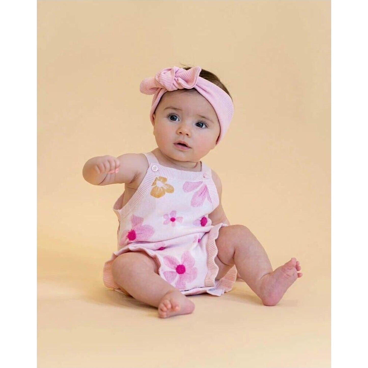 Minihaha Grow Wild Knitted Bodysuit | Aster & Ruby