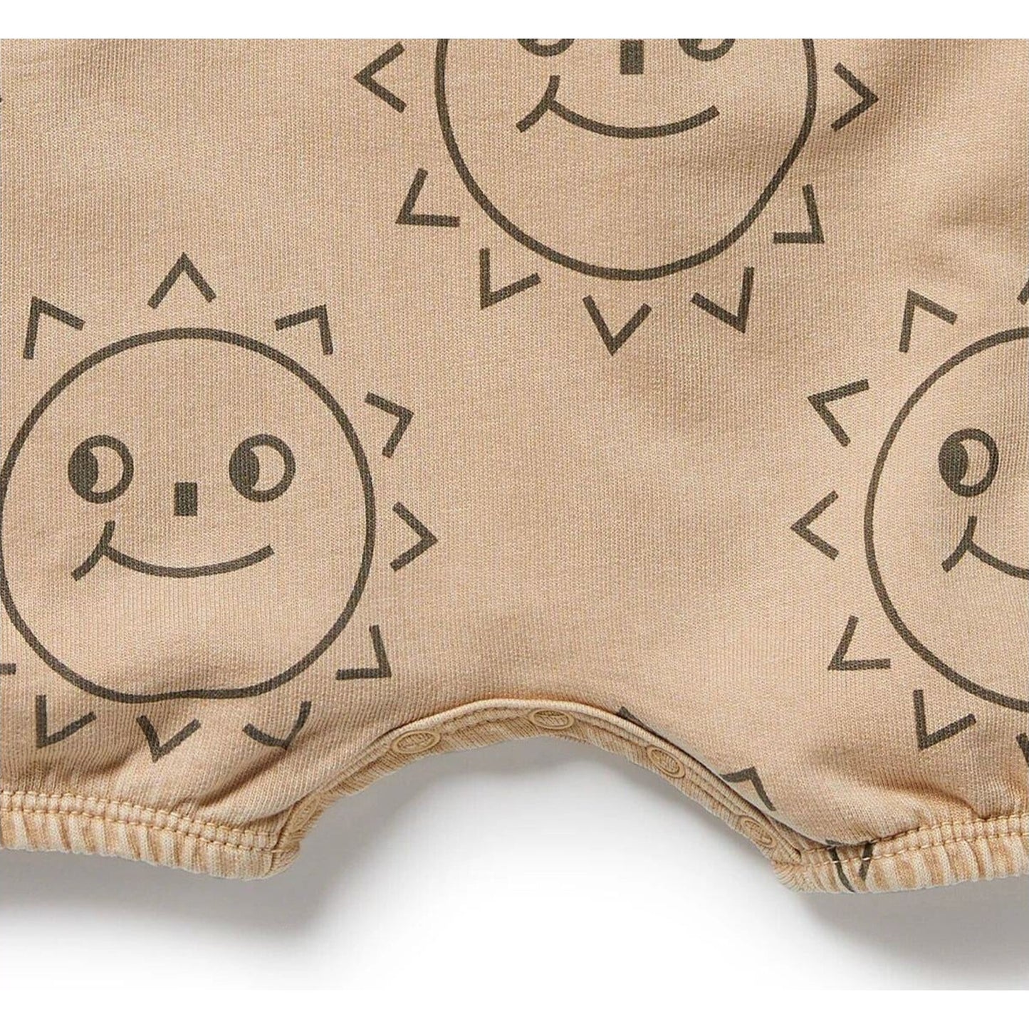 Wilson & Frenchy Happy Days Organic Sweat Growsuit | Aster & Ruby