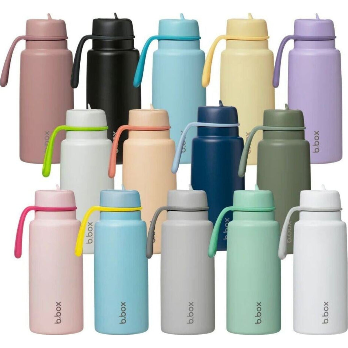 b.box Insulated Flip Top Bottle 1L | Aster & Ruby