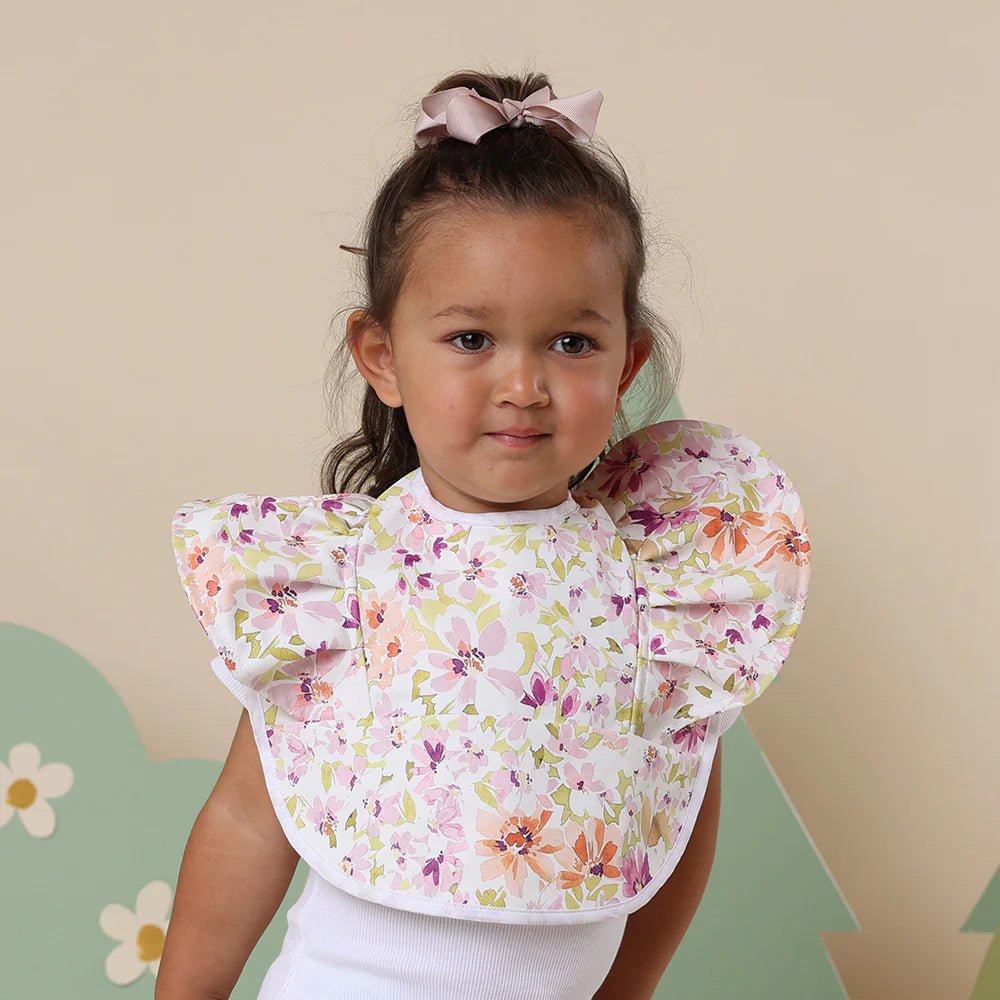 Isla Frill Snuggle Bib - Aster & Ruby