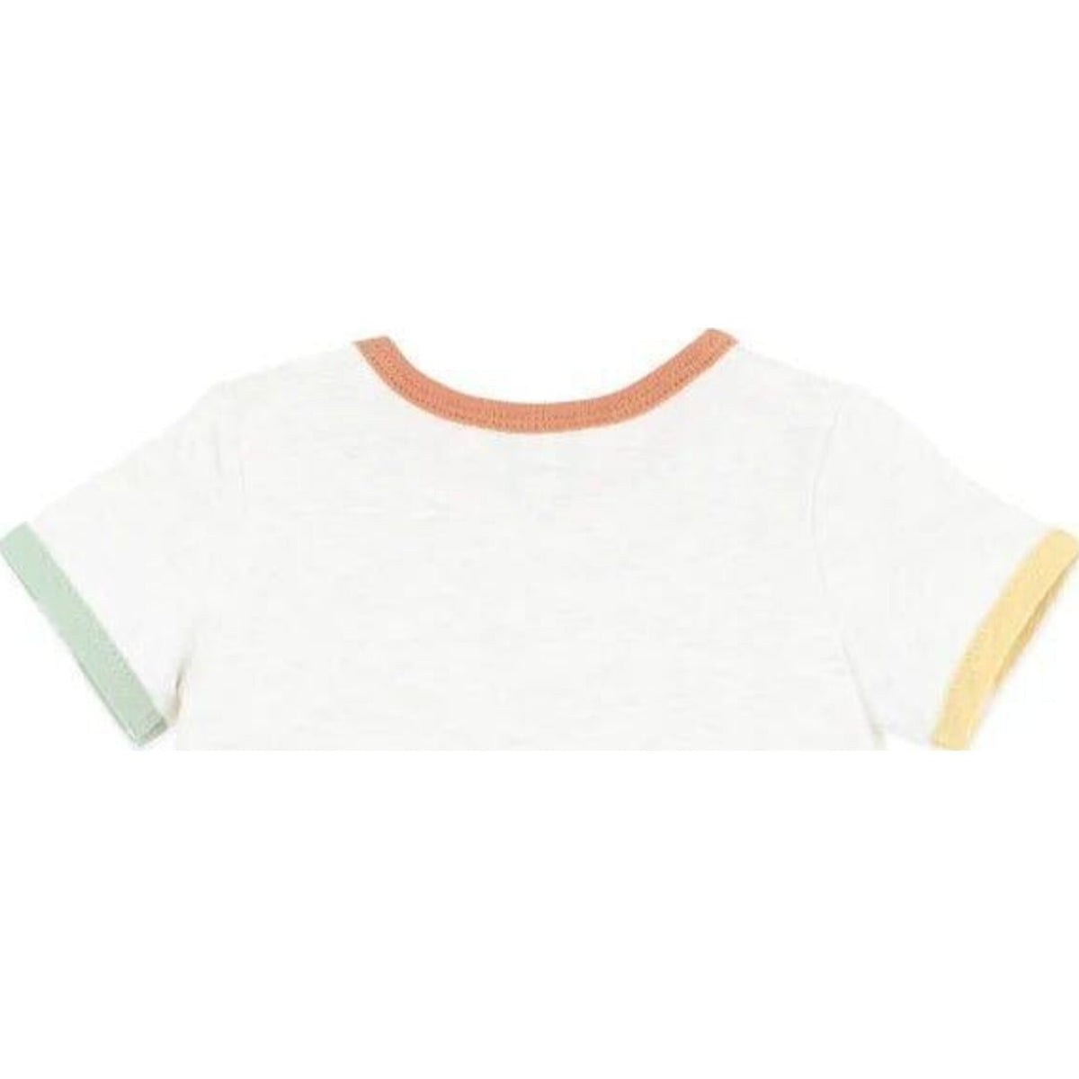 Minihaha Ivan Camp Scene Short Sleeve Romper | Aster & Ruby