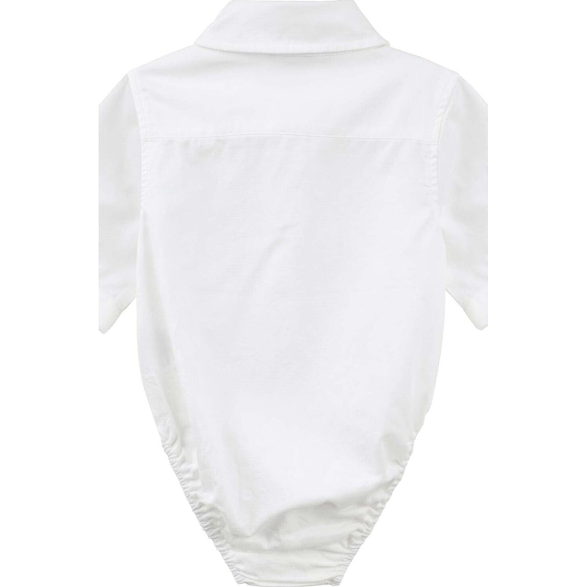 Designer Kidz Jackson S/S Formal Romper - White | Aster & Ruby