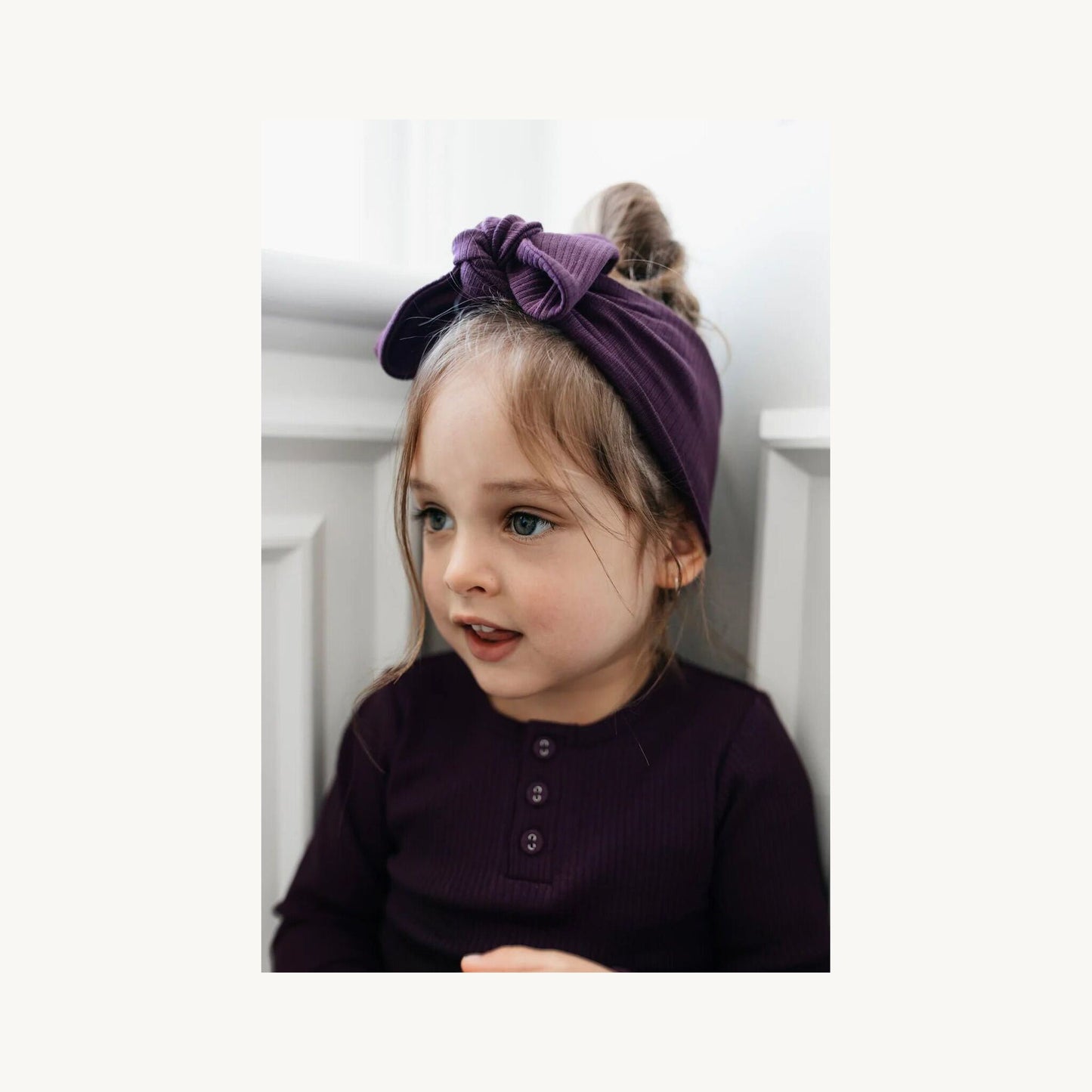 Jamie Kay Jamie Kay Organic Modal Headband Fig | Aster & Ruby
