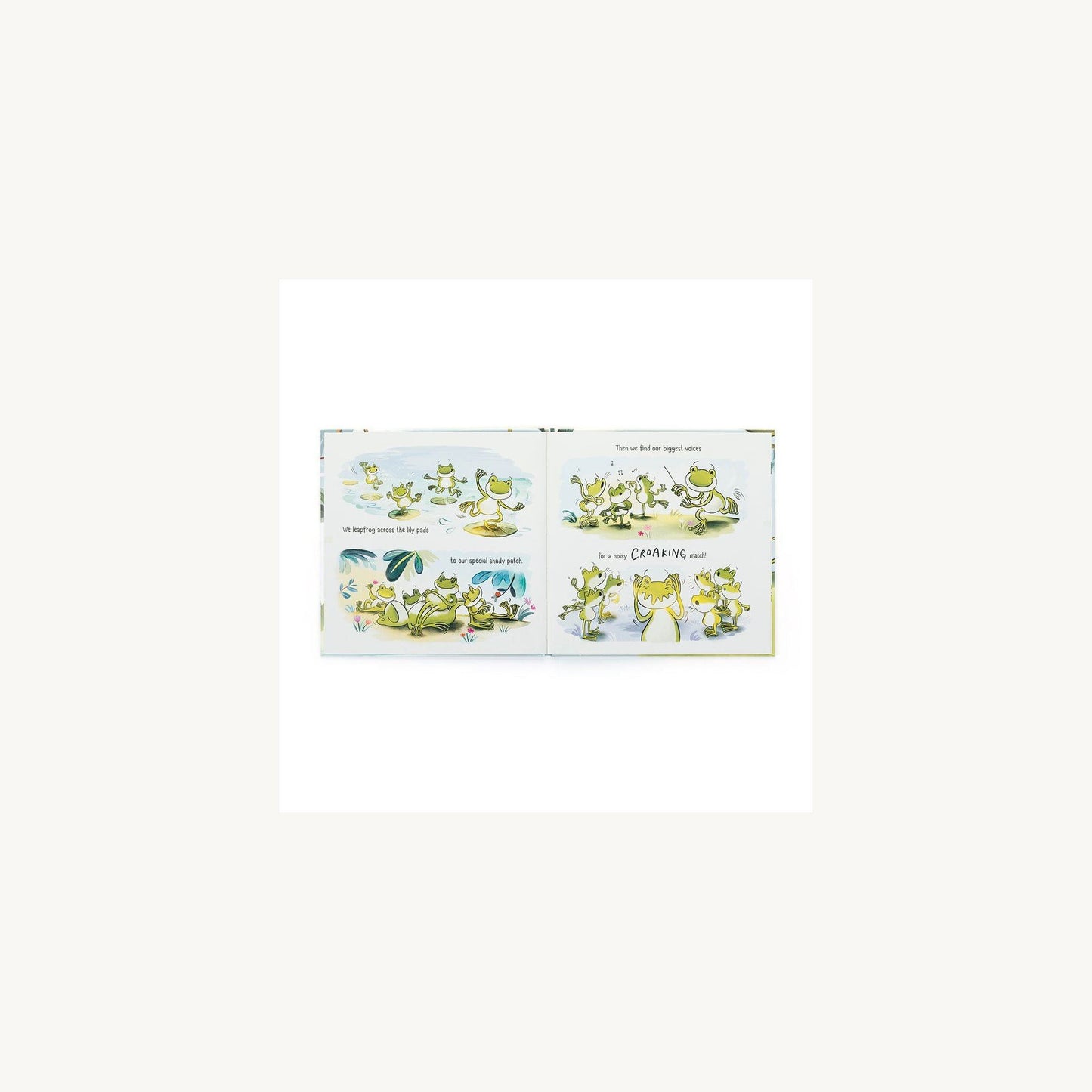 Jellycat A Fantastic Day for Finnegan Frog Book | Aster & Ruby