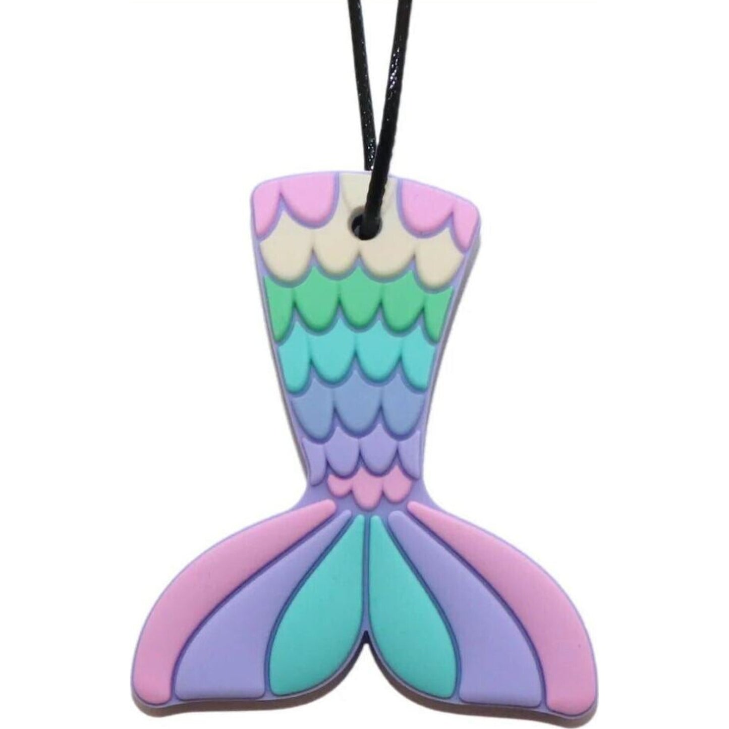 Jellystone Mermaid Tail Pendant Pastel | Aster & Ruby
