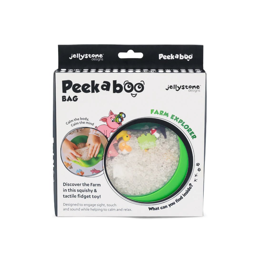 Jellystone Peekaboo Sensory Bag - Farm - Aster & Ruby
