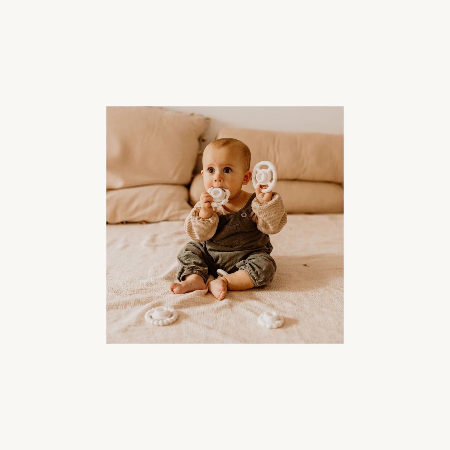 Jellystone Rainbow Stacker & Teether Blueberry Ombre | Aster & Ruby