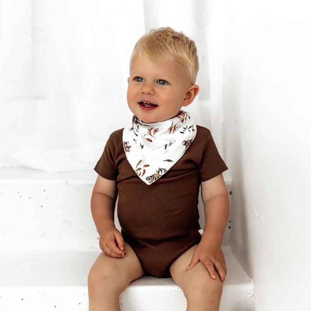 Koala Organic Dribble Bib - Aster & Ruby