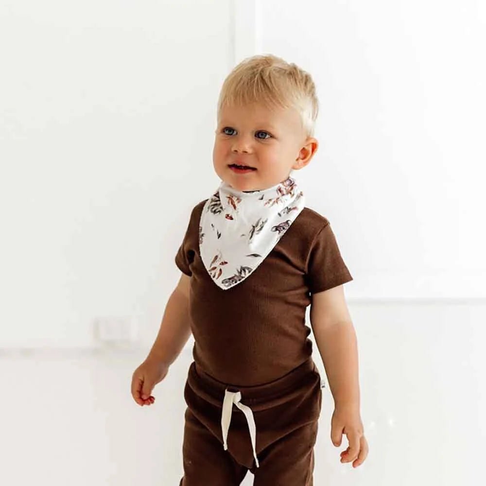 Koala Organic Dribble Bib - Aster & Ruby