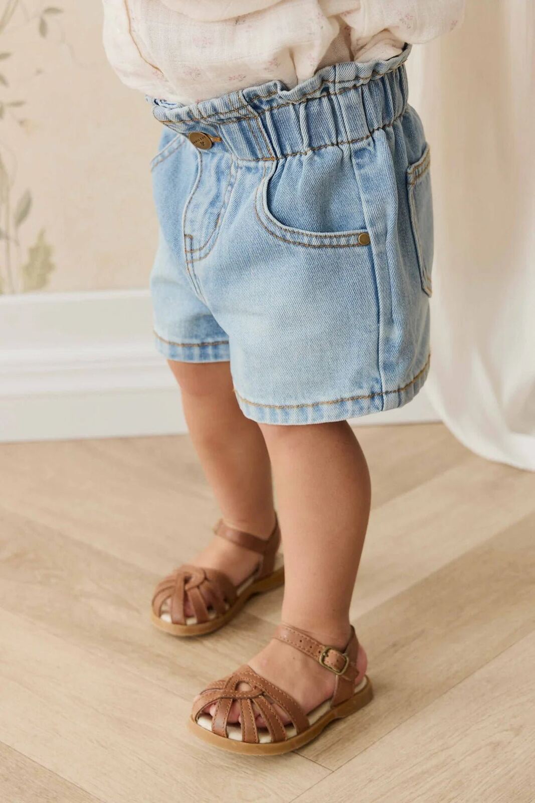 Kora Short – 6-12M, 1YR, 2YR, 3YR, 4YR, Antique Blue – Aster & Ruby