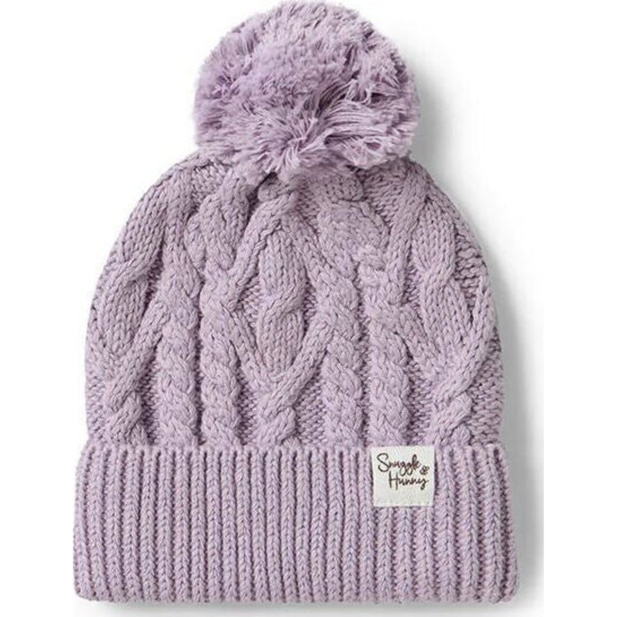 Snuggle Hunny Kids Lavendar Organic Baby Knit Beanie | Aster & Ruby