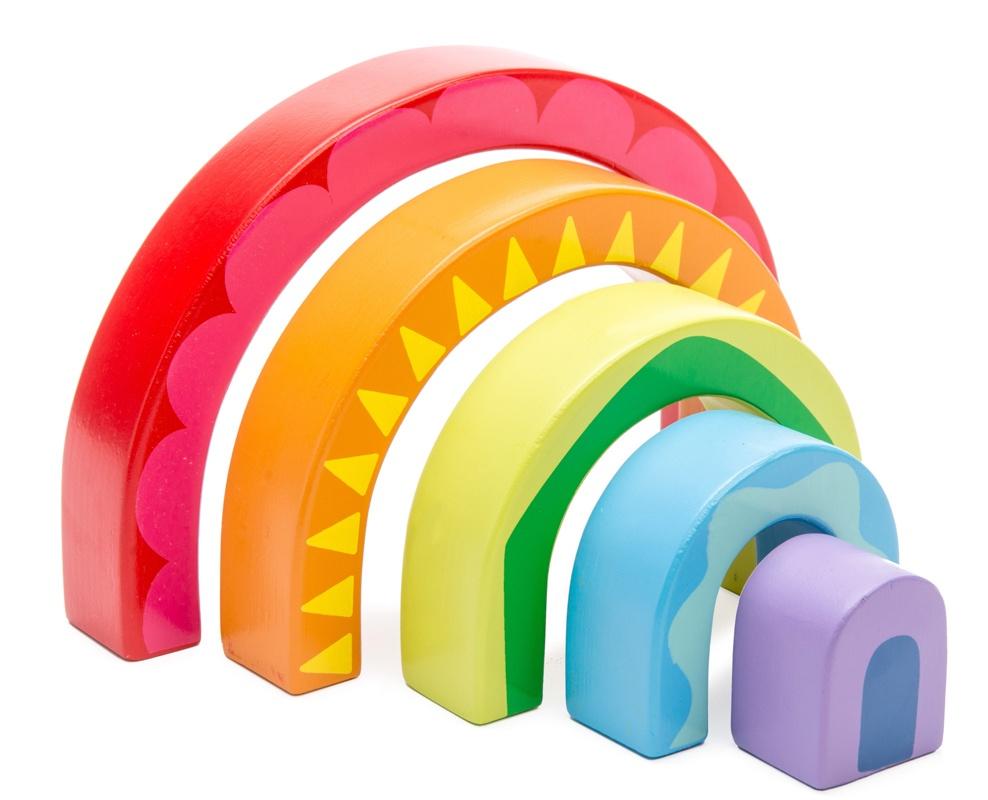 Le Toy Van Petilou Rainbow Tunnel - Aster & Ruby