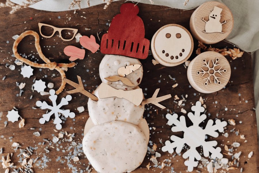 Let Them Play Build A Snowman Set-Aster & Ruby