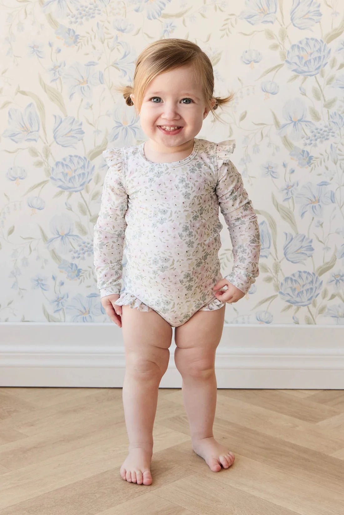 Lily Swimsuit - Fifi Violet Large - Aster & Ruby