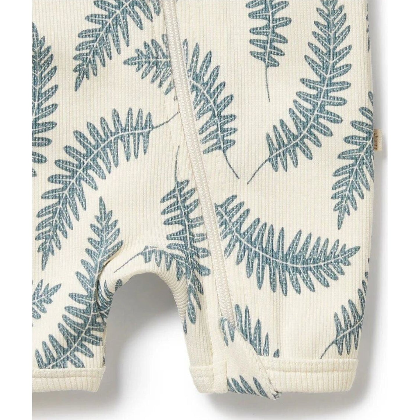 Wilson & Frenchy Little Fronds Organic Boyleg Zipsuit | Aster & Ruby