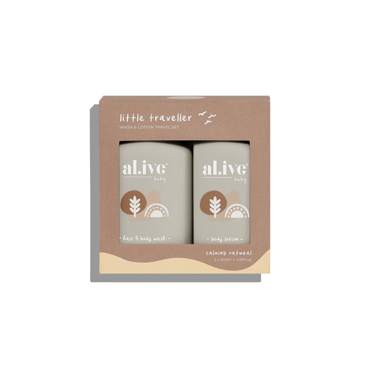 Little Traveller Set Calming Oatmeal