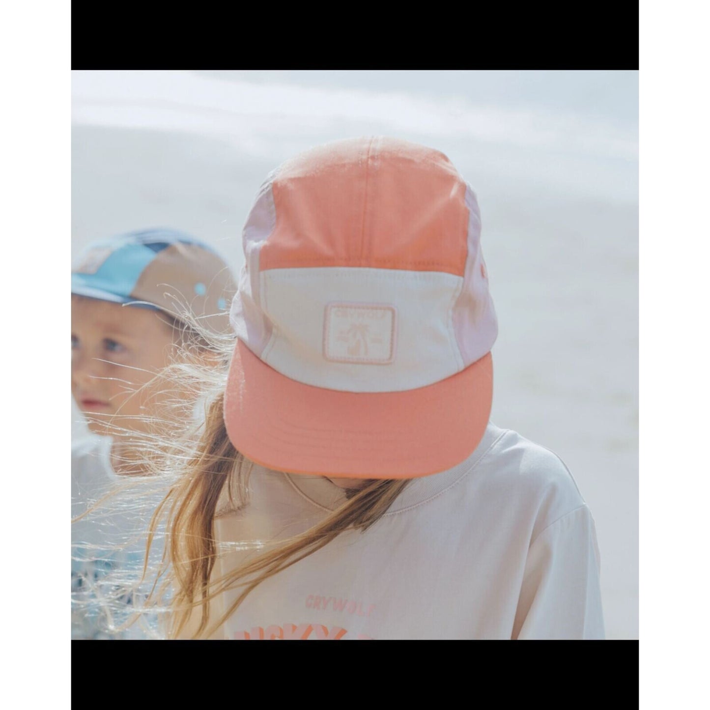 Crywolf Lucky Cap Coral Colourblock | Aster & Ruby