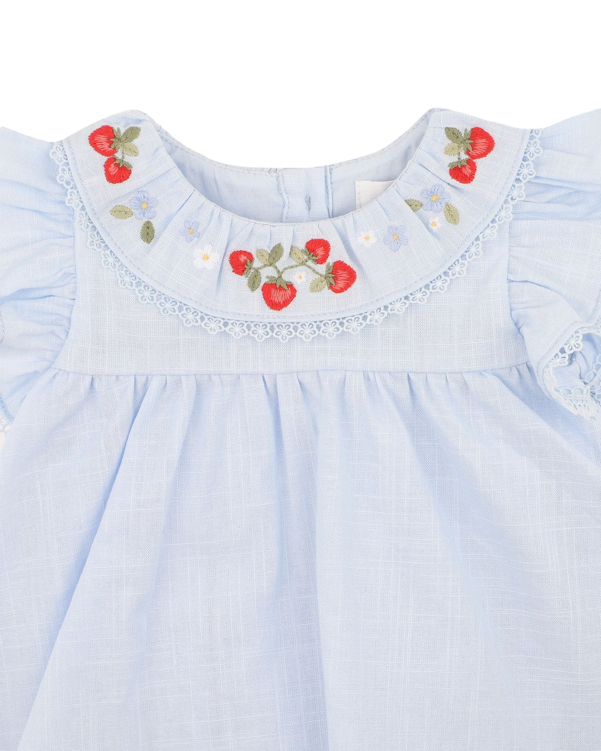 Poppy Embroidered Overlay Bodysuit