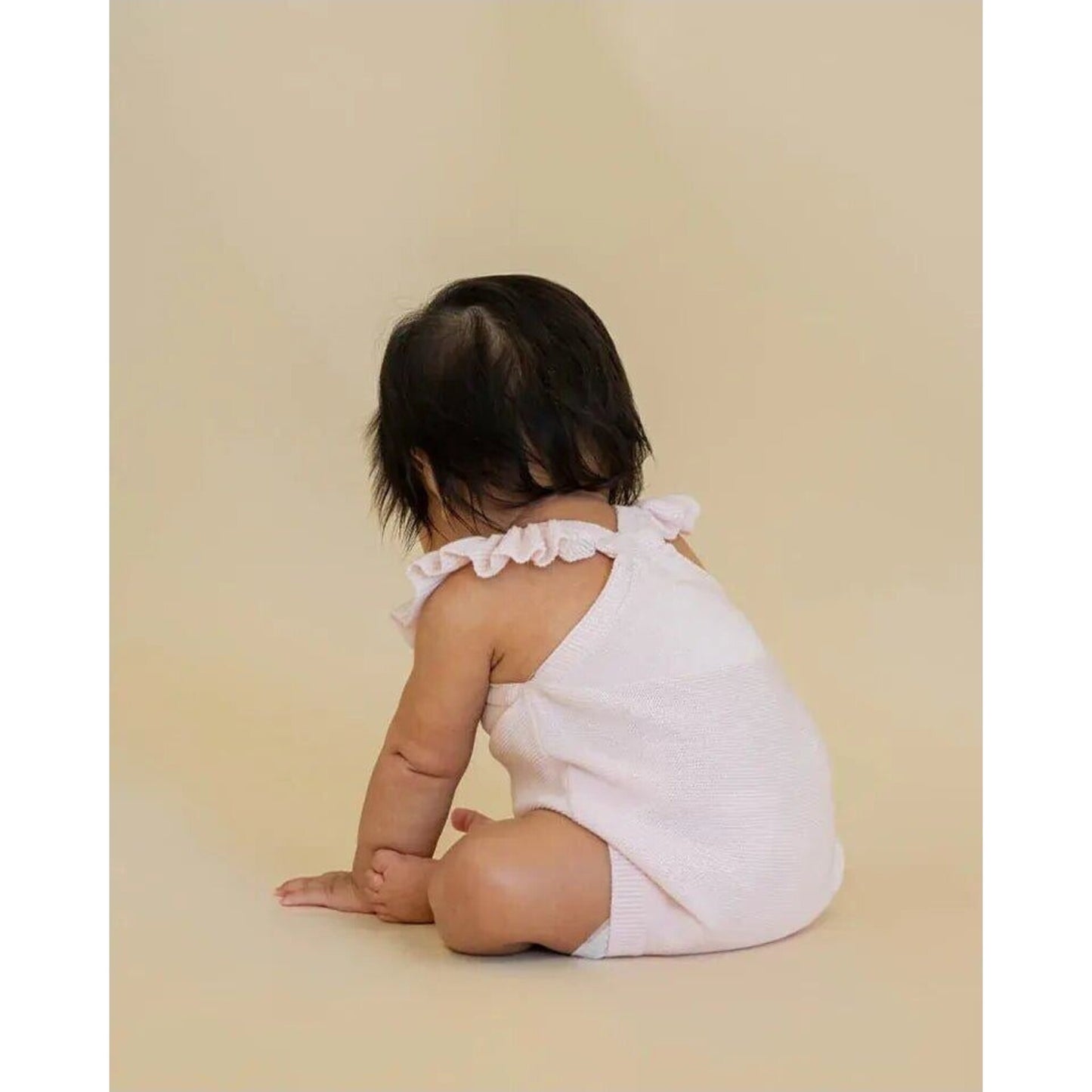 bebe Madelyn Embroidered Organic Knitted Bodysuit | Aster & Ruby