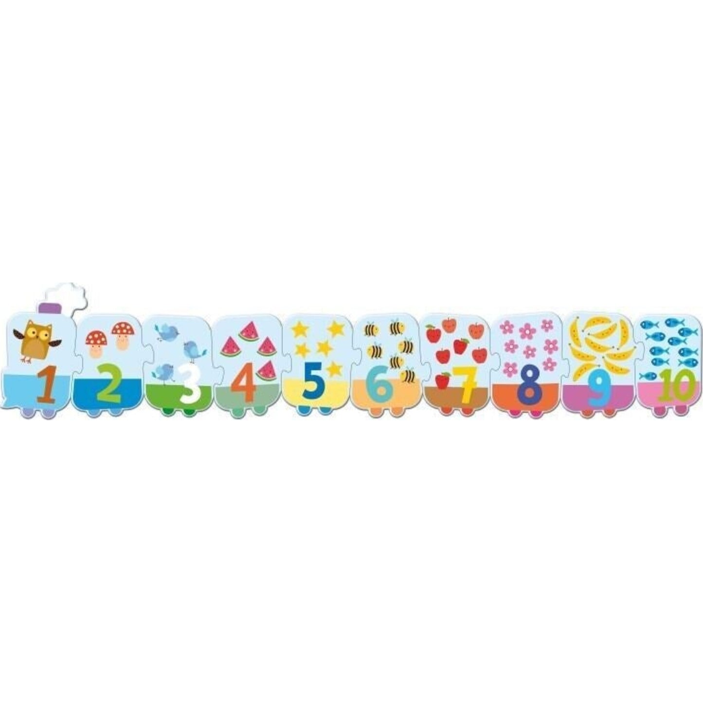 Sassi Junior My First Numbers Puzzle & Book Set | Aster & Ruby