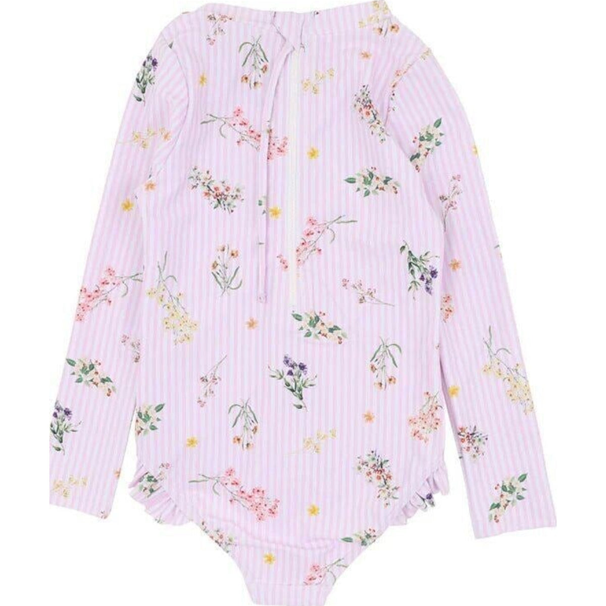 Minihaha Myra Long Sleeve Sunsuit (3–10Y) | Aster & Ruby