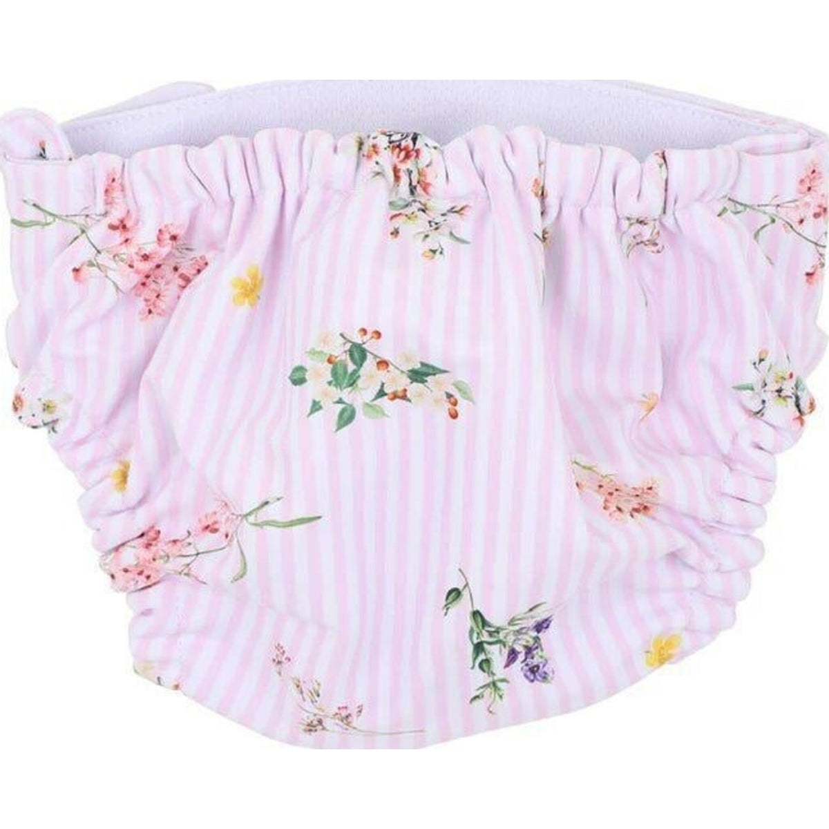 Minihaha Myra Print Aqua Nappy | Aster & Ruby