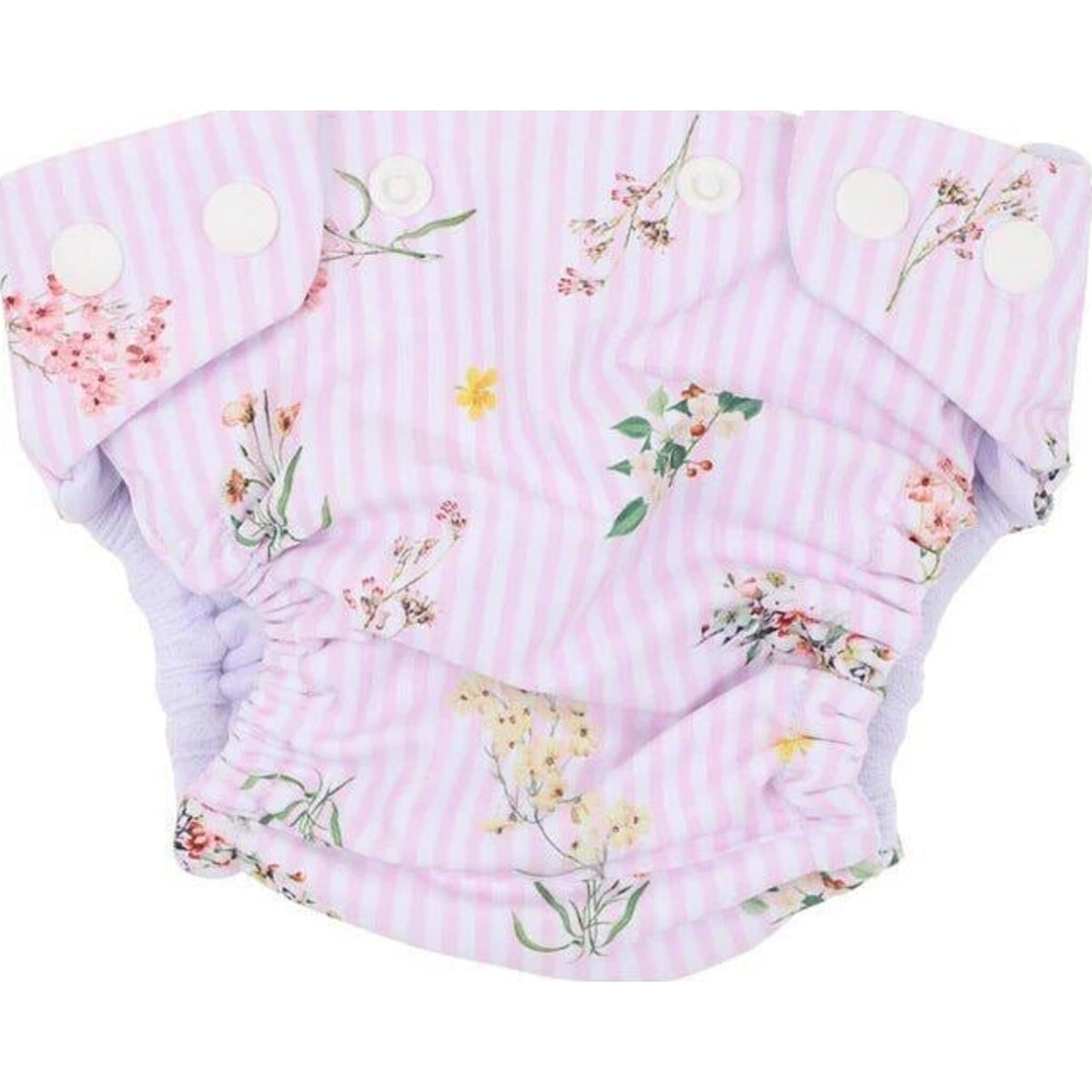 Minihaha Myra Print Aqua Nappy | Aster & Ruby