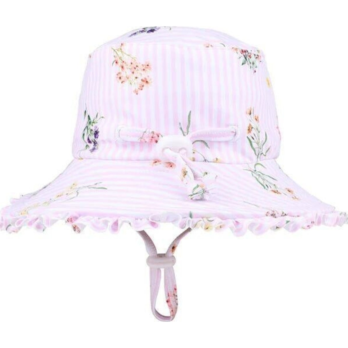 Minihaha Myra Swim Hat with Quick Release Neck Tie | Aster & Ruby