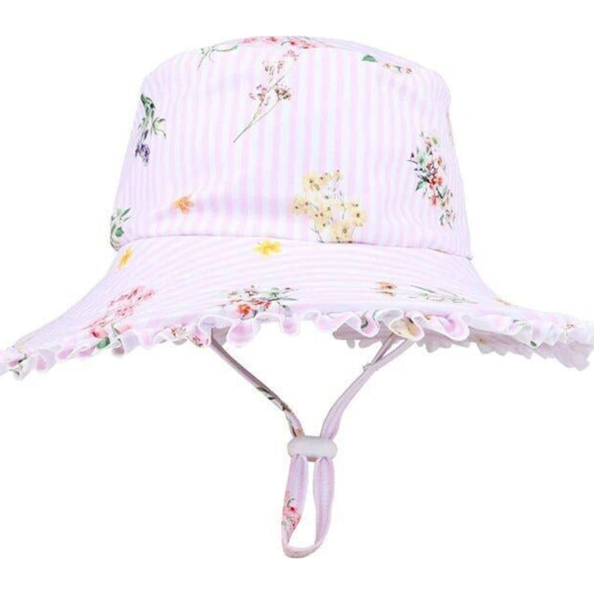 Minihaha Myra Swim Hat with Quick Release Neck Tie | Aster & Ruby