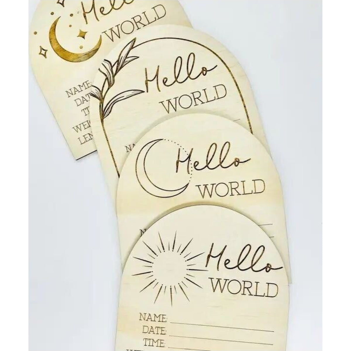 Timber Tinkers Mystic Arch Birth Discs | Aster & Ruby