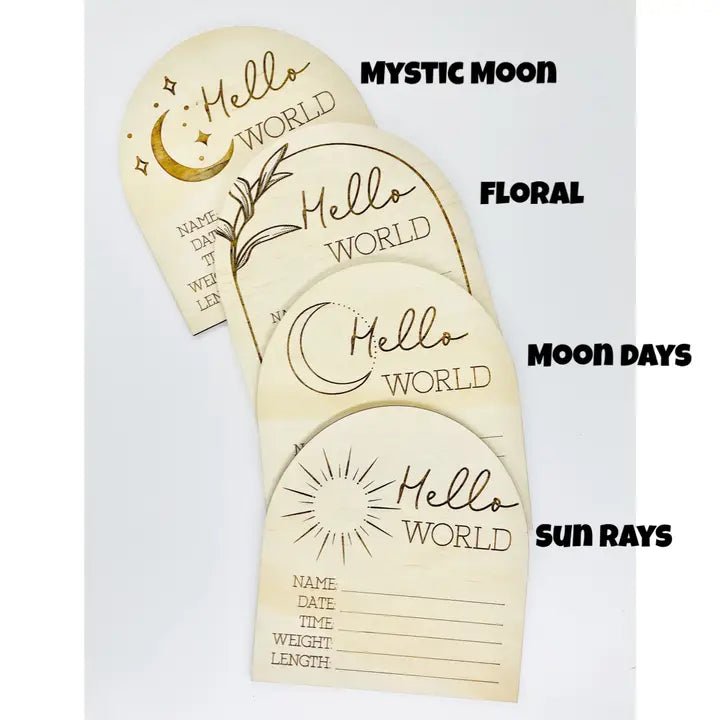 Mystic Arch Birth Discs - Aster & Ruby