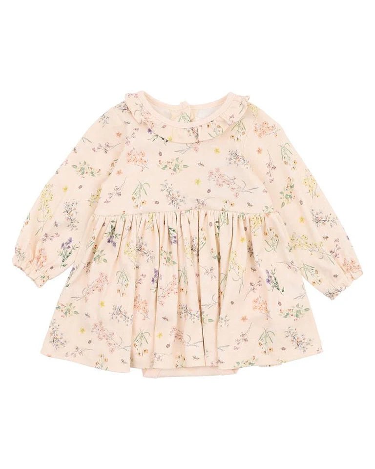 Nancy Overlay Dress - Aster & Ruby