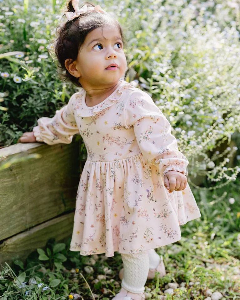 Nancy Overlay Dress - Aster & Ruby