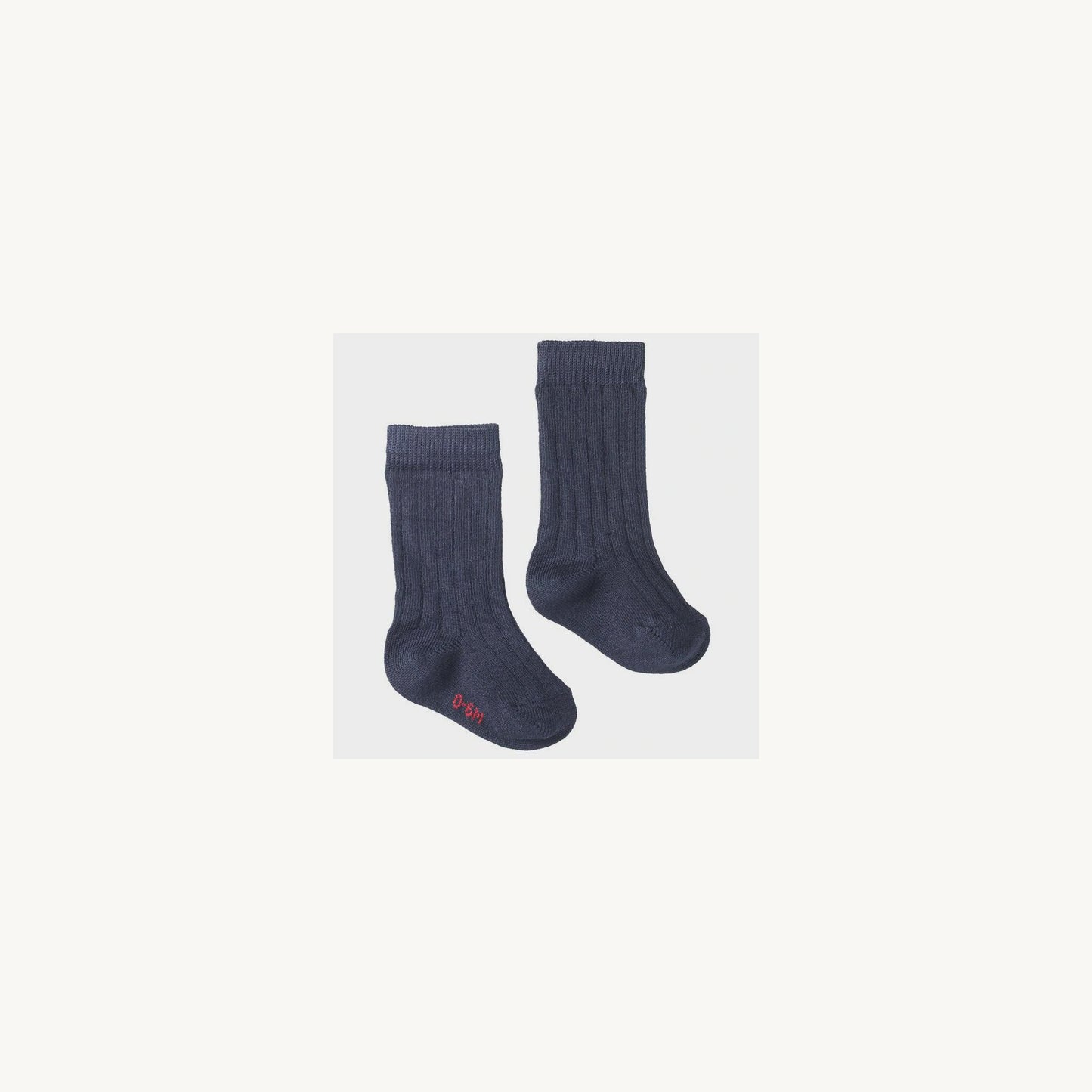 Nature Baby Nature Baby Cotton Rib Socks Navy | Aster & Ruby