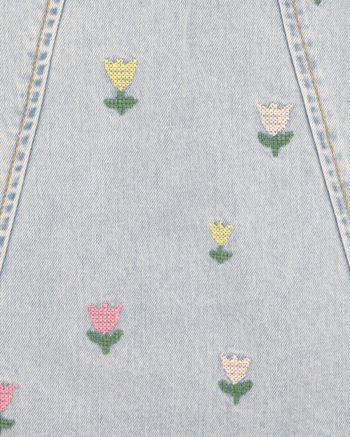 Sundae Denim Tulip Dress
